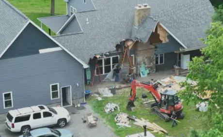 ‘Way Too Emotional’: A Pennsylvania Man Heard Three Words From His Wife and Started Tearing the House Down While His Family Was Still Inside