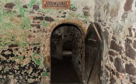 Church of England Chapel: The Colonial-Era Church Built Above a Slave Dungeon Holding Enslaved Africans in Ghana