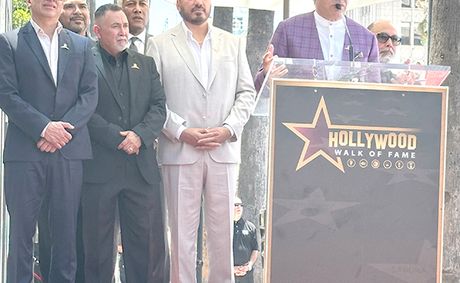 Mexican band Intocable receives star on Walk of Fame