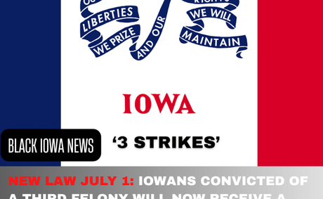 ‘Three Strikes’: New Iowa law enforced beginning on July 1