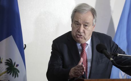 UN chief Guterres visits Haiti in ‘solidarity’ mission