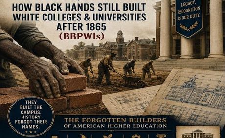 EDUCATED SLAVERY: How Black Hands Still Built White Colleges & Universities After 1865 (BBPWIs