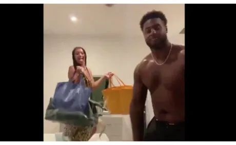 LSU Football Star Jordan Seaton Claps Back After Internet Clowns Him for Spending $50K on Designer Bags for Girlfriend