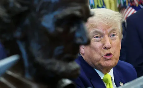 ‘Ketchup Dripping Down the Wall’: Trump Flies Into a Rage, Throws Computer Across the Oval Office After Botched Phone Call Goes Sideways, According to Report
