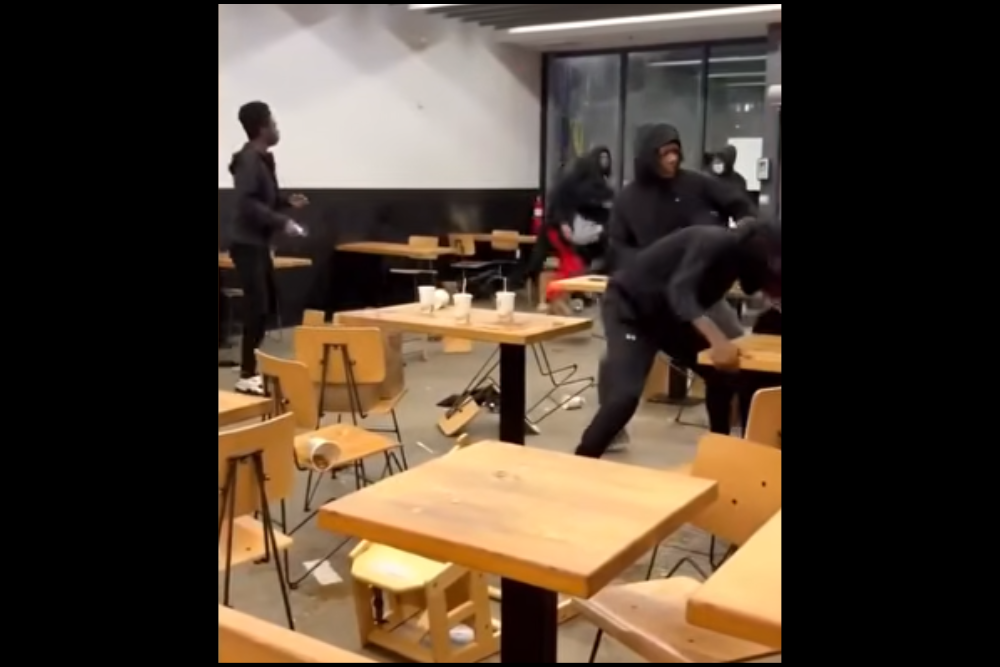 The DC Chipotle brawl video that went viral | Hayti - News, Videos and ...