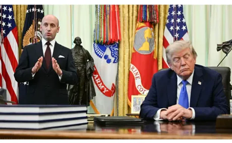 ‘Why Isn’t Anyone Stopping Him?’: Trump Triggers Chaos in the Oval Office, Gets Confronted on Camera — Looks Confused, Then Makes Stephen Miller Fix It