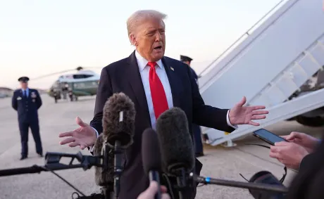 ‘It’s a Real Mess’: Trump Tears Into Major Airport, But His Bizarre ‘Star Wars’ Remark Steals the Show