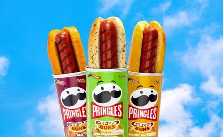 Pringles reinvents hot dog buns with 3 bold new flavors
