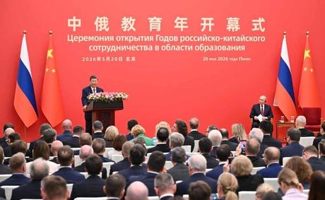 Xi, Putin Attend Opening Ceremony of China-Russia Years of Education