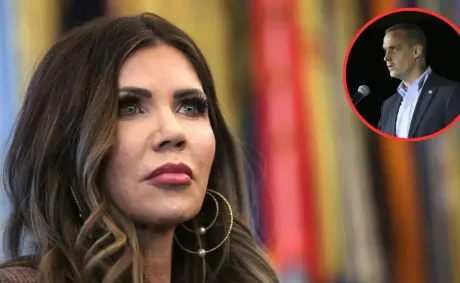 ‘Torching the Evidence’: Kristi Noem&nbsp;Can’t&nbsp;Shake the Corey Lewandowski Affair Rumors as Bombshell Discovery Points to Cover-Up Involving Aide