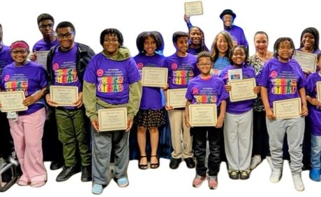 GWUL Celebrates Project Steam Ahead Students