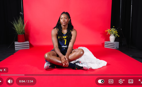 Aliyah Boston’s break includes a generous surprise